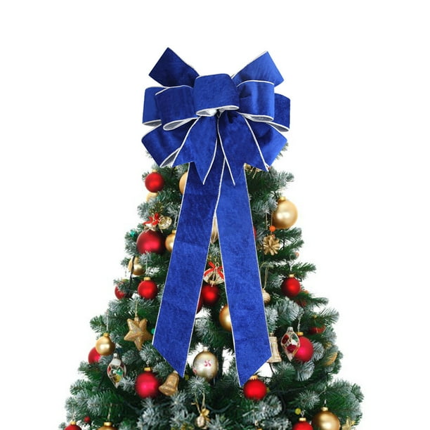 Uposao Christmas Tree Bow Decoration Christmas Decorative Bows 60CM Large Bow Knot Ornaments Big