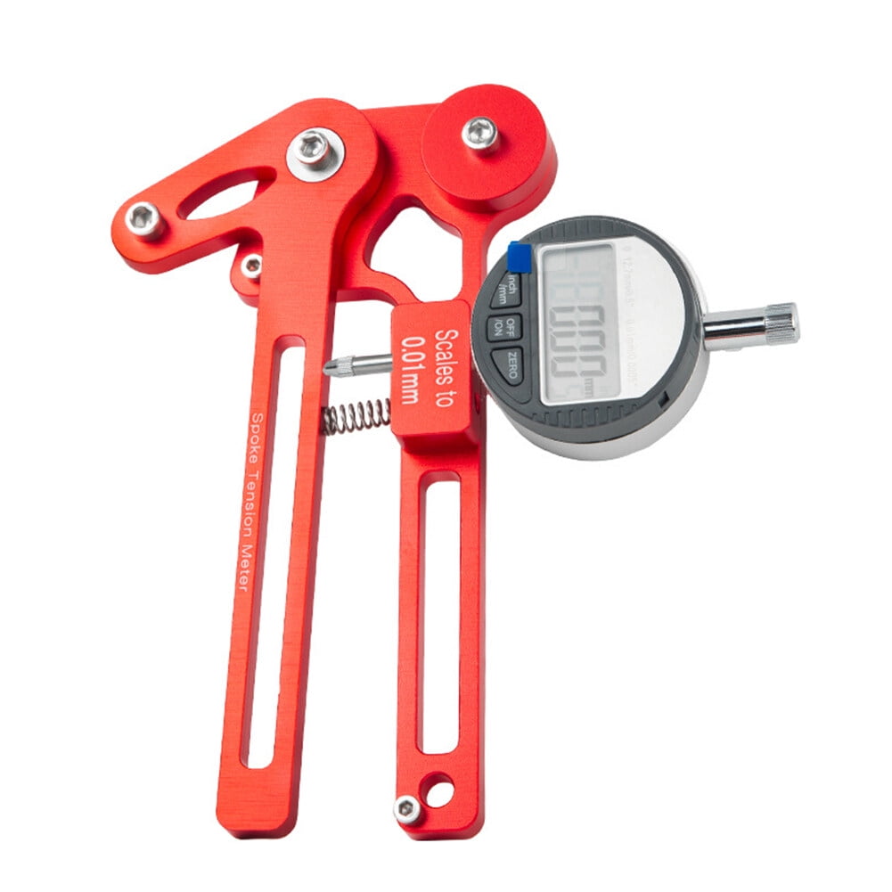 Uposao Digital Bicycle Spokes Tension Meter Calibration Tool Mountain