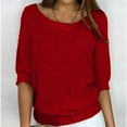 thumbnail image 1 of Uppada Light Weight Sweaters for Women Casual Long Sleeve V Neck Tops for Women Sweater with Gold Buttons for Women Fall Womens Knit Jacket womenss Sweaters Clearance, 1 of 6