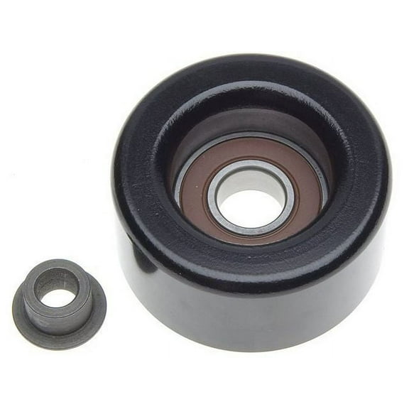 Upper Accessory Belt Idler Pulley - Compatible with 2007 - 2014 Toyota FJ Cruiser 4.0L V6 GAS 2008 2009 2010 2011 2012 2013