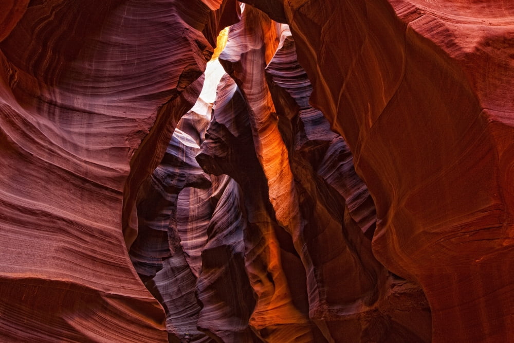 Upper Antelope Canyon Arizona Canvas Art - Robert Postma Design Pics (34 x 22)