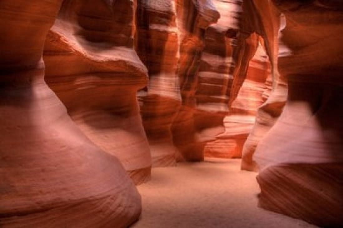 Upper Antelope Canyon Canvas Art - Jamie & Judy Wild DanitaDelimont (18 x 12)