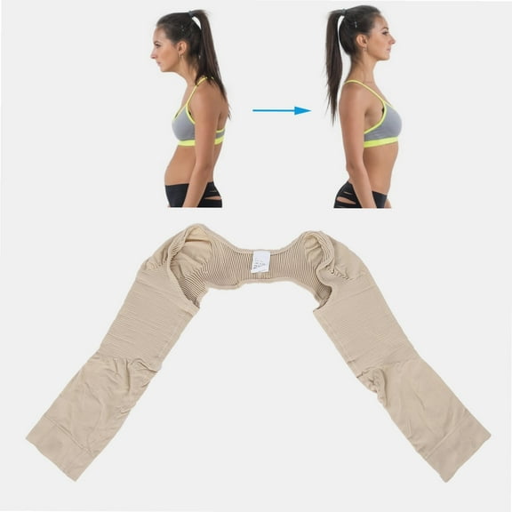 Upper Arm Shaper Post Surgical Slimmer Compression Sleeves Posture Corrector Tops Shapewear for Women Elastic Arm Shaper Back Corrector[M ]