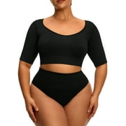 Upper Arm Shaper for Women Plus Size Shapewear Tops Arm Slimmer Compression Sleeves