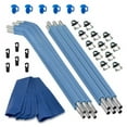 thumbnail image 1 of Upper Bounce 30 Piece Trampoline Replacement Enclosure Poles and Hardware, 1 of 6