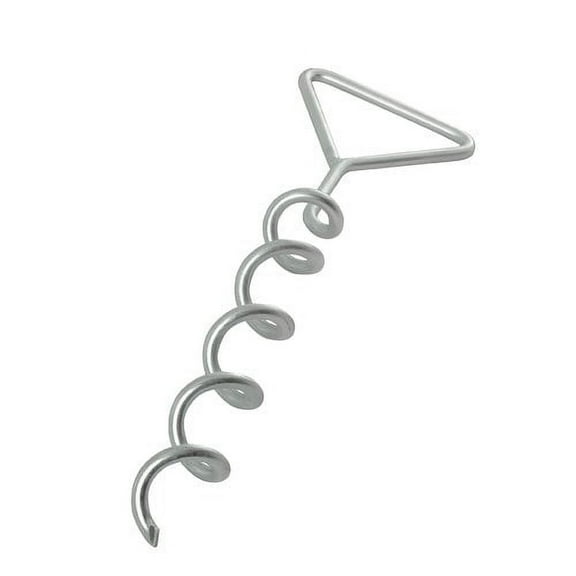Upper Bounce Deep Fastening Spiraled Trampoline Anchor Kit (Set of 4)