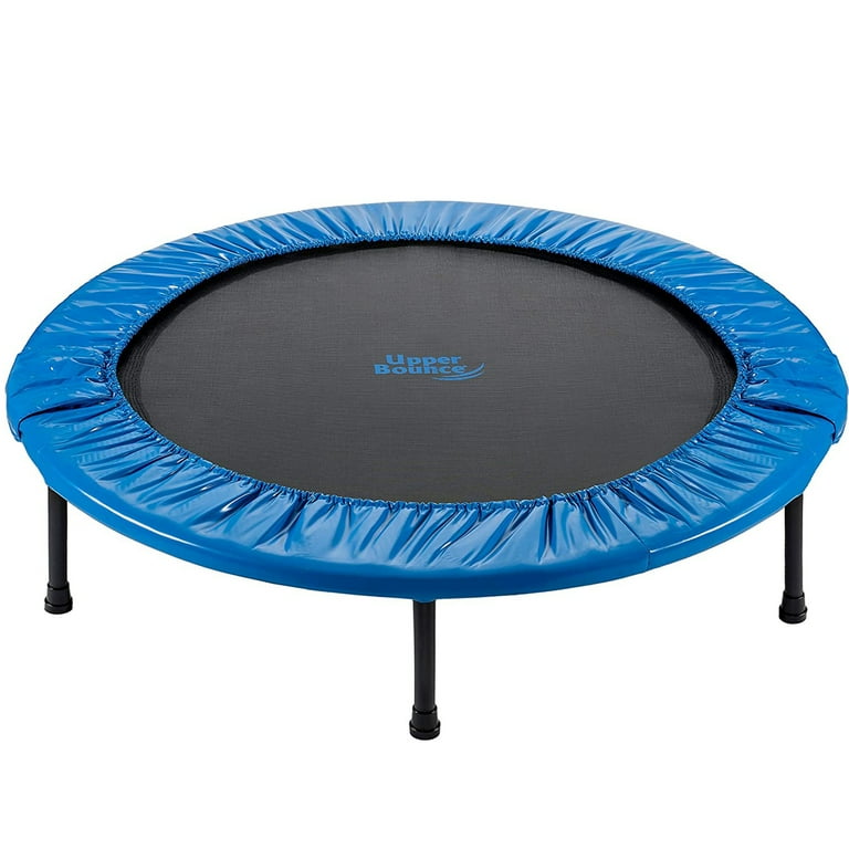 Upper Bounce Mini Exercise Trampoline for Adults and Kids Fitness Rebounder Foldable 44 Walmart