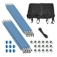thumbnail image 1 of Upper Bounce Trampoline Enclosure Set for W-Shaped Legs, 1 of 5
