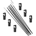 thumbnail image 1 of Machrus Upper Bounce Universal Trampoline Fiber Glass Rods To Replace Top Ring Of Net Enclosure For 15' Frame - 8 Pole Caps Included, 1 of 9