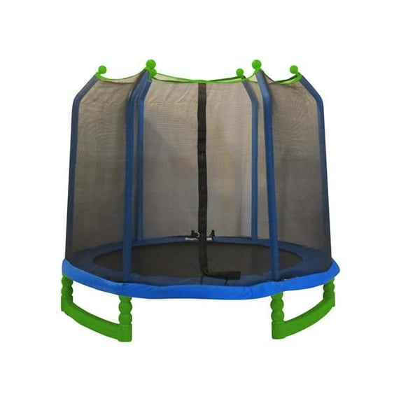 Upper Bounce Upper Bounce 7 ft. Indoor-Outdoor Classic Trampoline & Enclosure Set