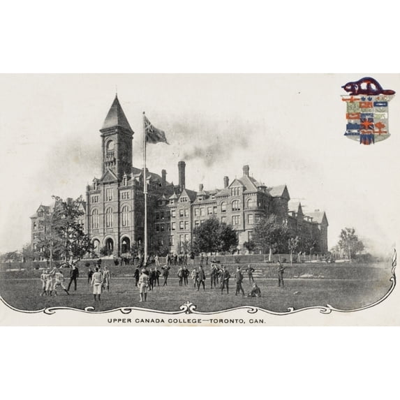 Upper Canada College - Toronto Canada Poster Print By Mary Evans Grenville Collins Postcard Collection