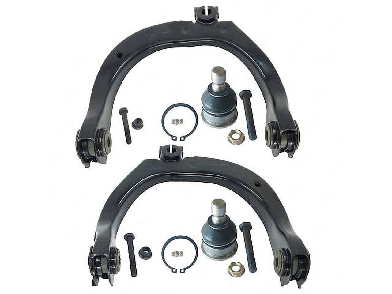 Upper Control Arm Kit with Ball Joints - Compatible with 2002 - 2009 Chevy Trailblazer 2003 2004 2005 2006 2007 2008