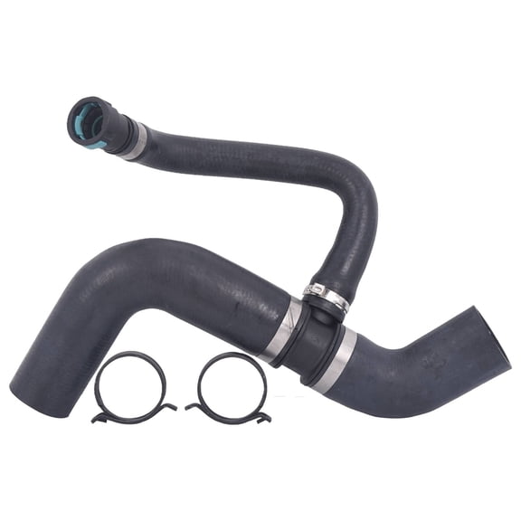 Upper Coolant Hose for Engine Radiator Connection - Durable High-Temperature Replacement