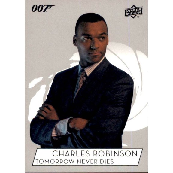 Upper Deck James Bond 007 Collection Base #18 Colin Salmon as Charles Robinson