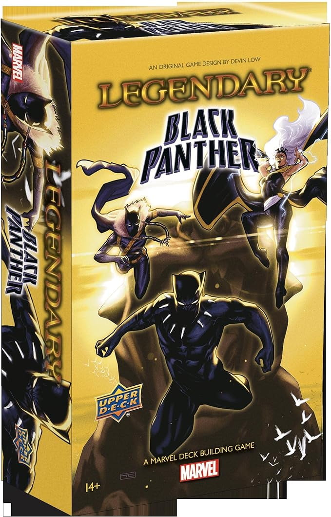 Upper Deck Legendary: A Marvel Deck Building Game: Black Panther Expansion, Multi Upper Deck Legendary: A Marvel Deck Building Game: Black Panther Expansion, Multi