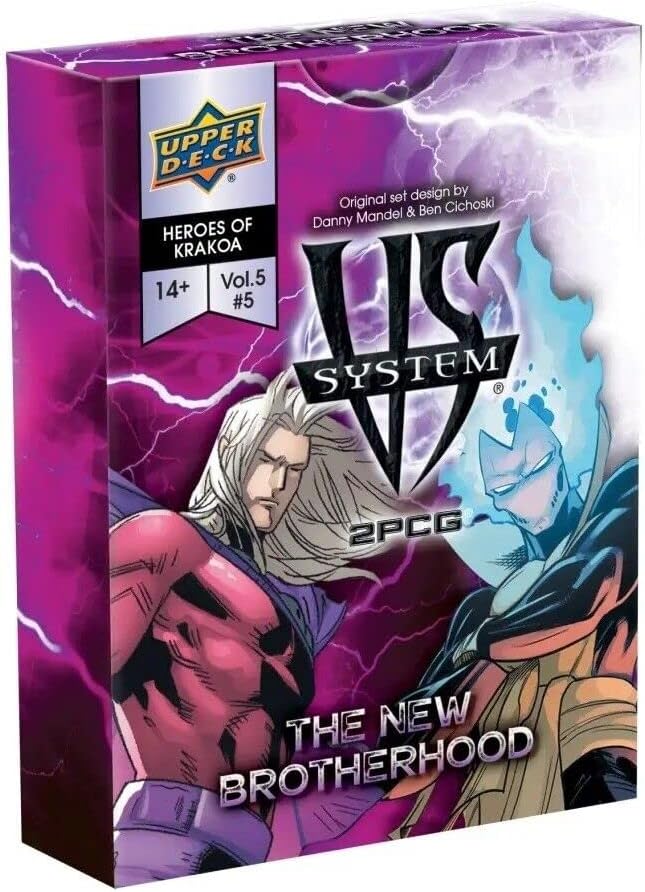 Upper Deck Marvel VS 2PCG The New Brotherhood
