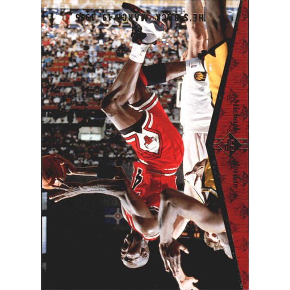 Upper Deck Trading Card SP Red Michael Jordan He's Back 1995 NBA Return