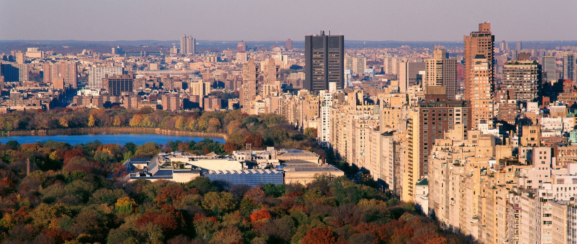 Upper East Side Central Park New York New York USA Canvas Art - Panoramic Images (27 x 9)