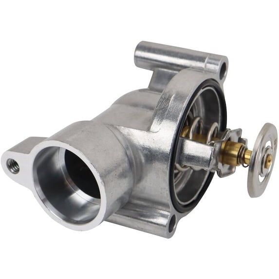 Upper Engine Coolant Thermostat Housing Assembly - Compatible with 2004 - 2009 Cadillac SRX 3.6L V6 2005 2006 2007 2008