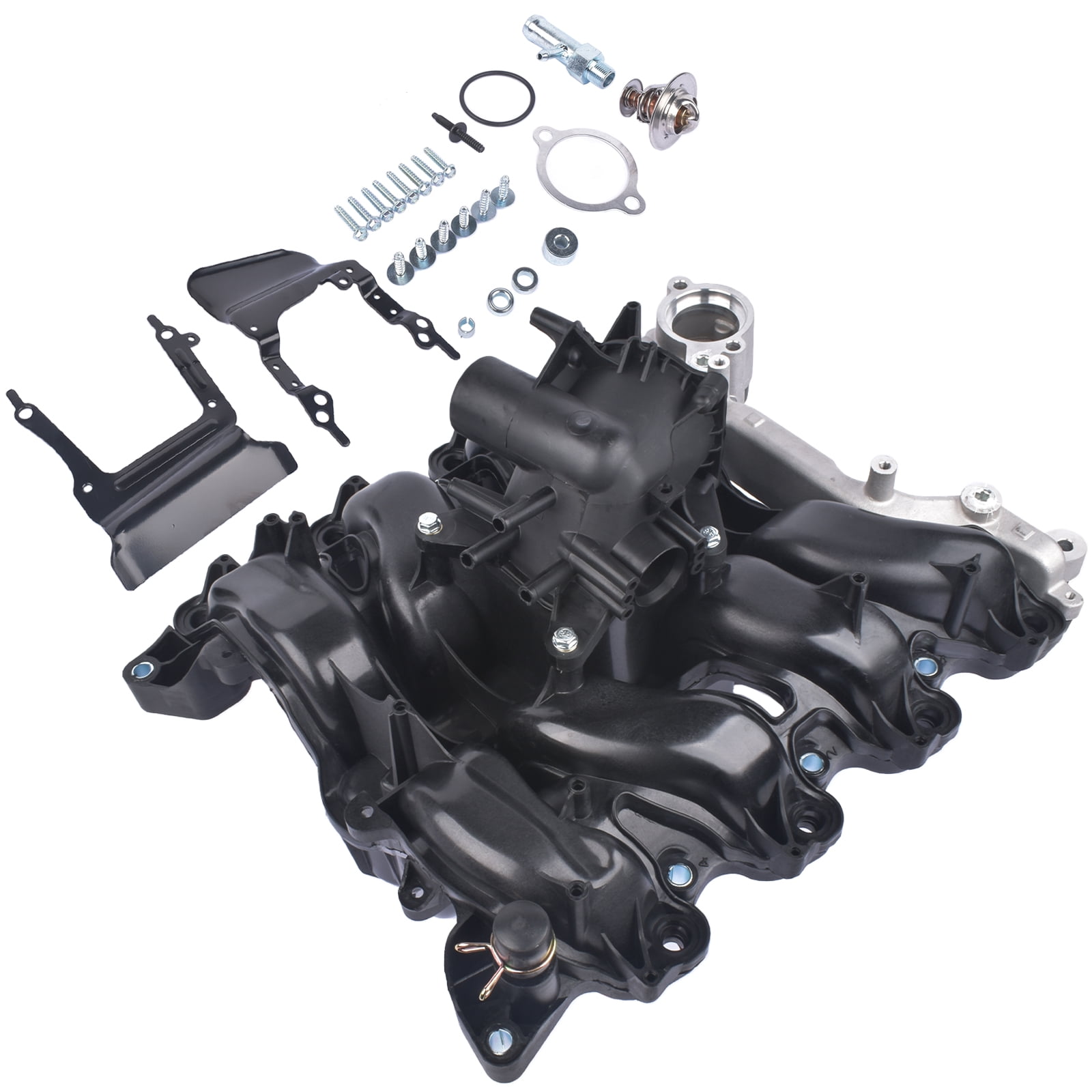 NewYall Upper Engine Intake Manifold For Ford F-150 Lobo 2009-2010 & E-150/E-250 2010-2014 With 4.6L Engine