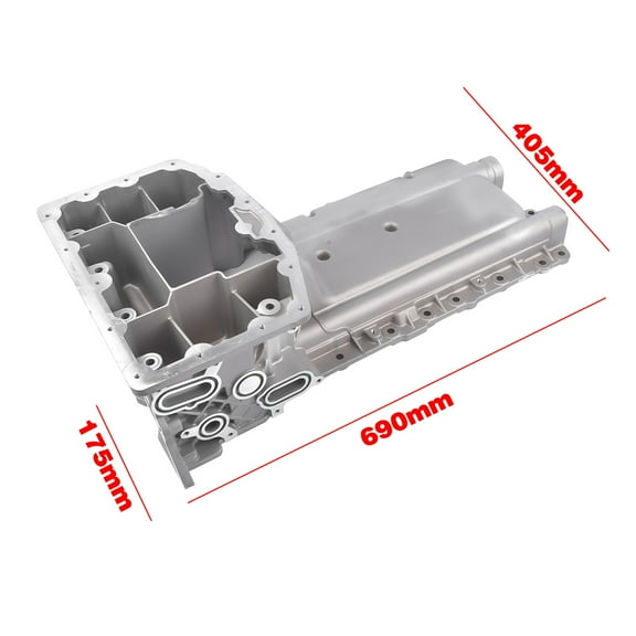 Upper Engine Oil Pan for 2011-2019 Ford F-250 F-350 F-450 F-550 6.7L DC3Z6675C