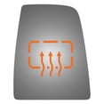 thumbnail image 1 of Upper Flat Passenger Side Power Replacement Mirror Glass for 15-16 Ford Transit Burco 4587H W/O Baking Plate, 1 of 4