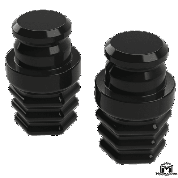 TJ/JK/JL/JT Upper Front (TJ Rear) DuroSpring Replacement Bump Stops
