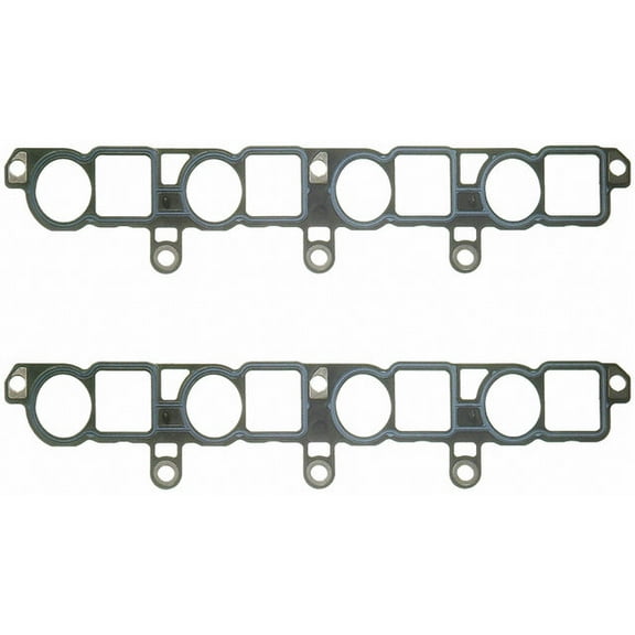Upper Fuel Injection Plenum Gasket Set - Compatible with 1996 - 1998 Lincoln Mark VIII 4.6L V8 1997
