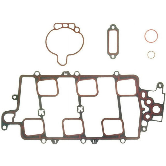 Upper Fuel Injection Plenum Gasket Set - Compatible with 1996 - 2005 Buick LeSabre 3.8L V6 1997 1998 1999 2000 2001 2002 2003 2004