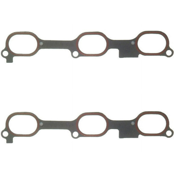 Upper Fuel Injection Plenum Gasket Set - Compatible with 1999 - 2003 Chevy Malibu 2000 2001 2002
