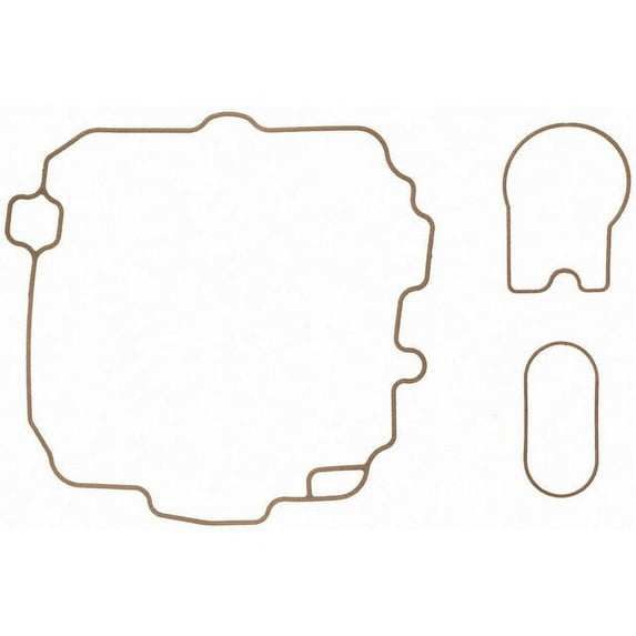 Upper Fuel Injection Plenum Gasket Set - Compatible with 1999 - 2006 Chevy Silverado 1500 4.3L V6 2000 2001 2002 2003 2004 2005