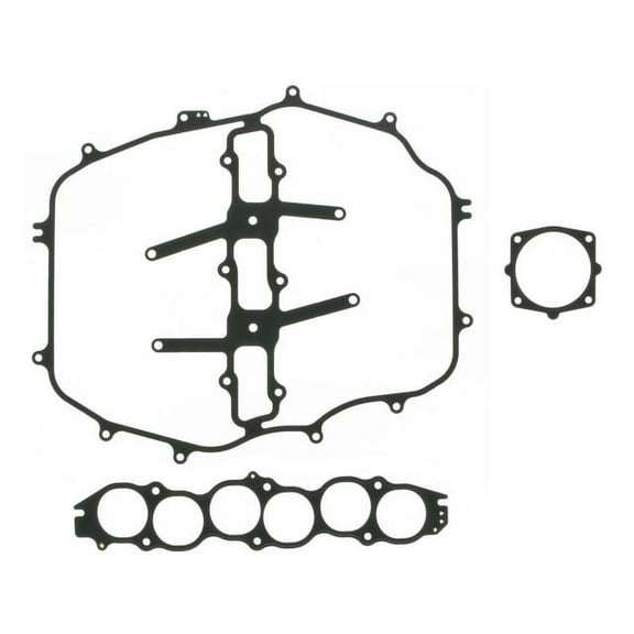 Upper Fuel Injection Plenum Gasket Set - Compatible with 2003 - 2006 Nissan 350Z 3.5L V6 2004 2005