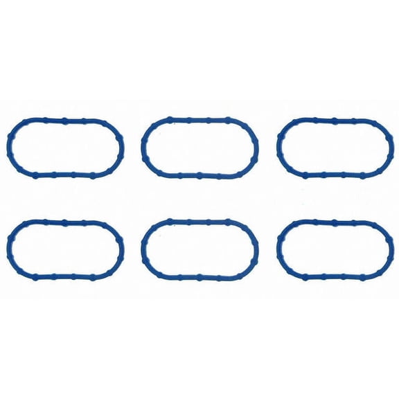Upper Fuel Injection Plenum Gasket Set - Compatible with 2005 - 2006, 2008 Mazda Tribute 3.0L V6