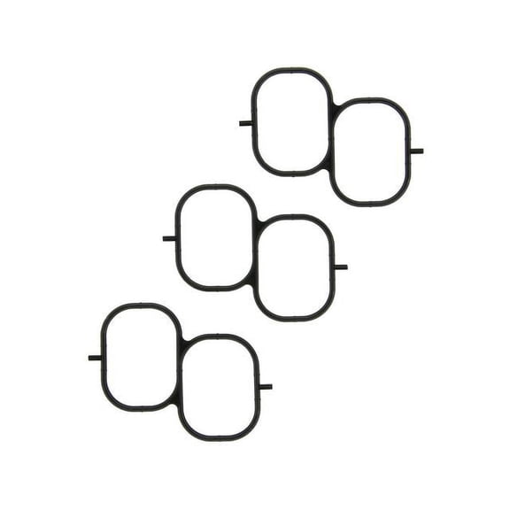 Upper Fuel Injection Plenum Gasket Set - Compatible with 2007 - 2016 Toyota Sienna 3.5L V6 2008 2009 2010 2011 2012 2013 2014 2015