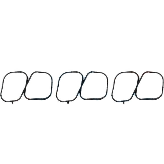 Upper Fuel Injection Plenum Gasket Set - Compatible with 2008 - 2012 Ford Taurus 2009 2010 2011
