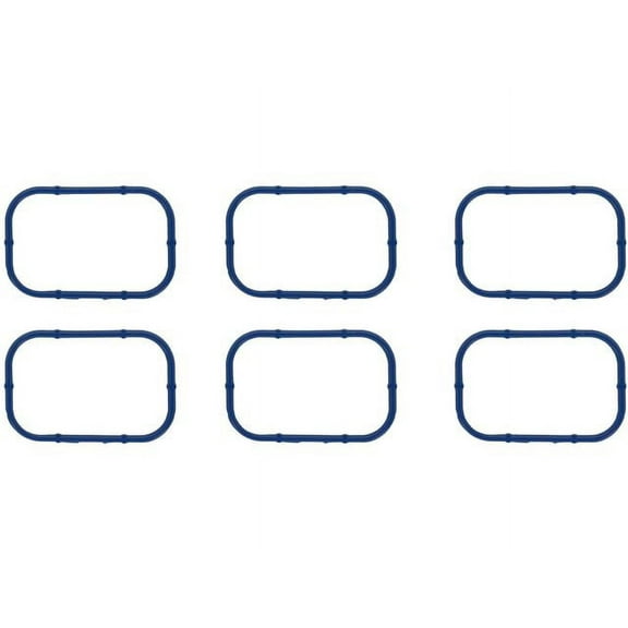 Upper Fuel Injection Plenum Gasket Set - Compatible with 2011 - 2016 Chrysler Town & Country 3.6L V6 2012 2013 2014 2015