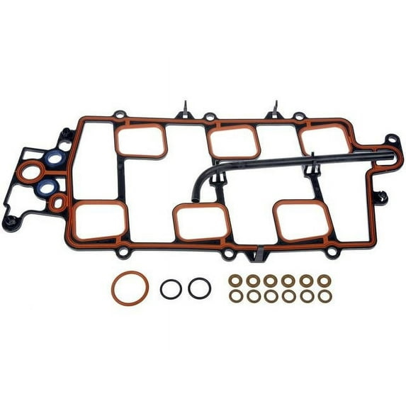 Upper Intake Manifold Gasket Set - Compatible with 2006 - 2009 Buick LaCrosse 3.8L V6 - Dorman