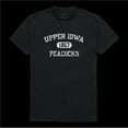 thumbnail image 1 of Upper Iowa University Peacocks Distressed Arch College T-Shirt, Black - Large, 1 of 1