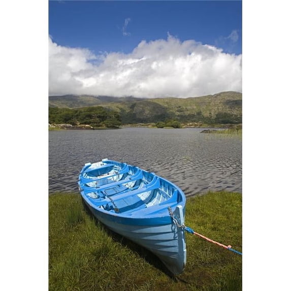 Upper Lake Killarney National Park County Kerry Ireland - Boat On Shore Poster Print by Richard Cummins, 22 x 34 - Large