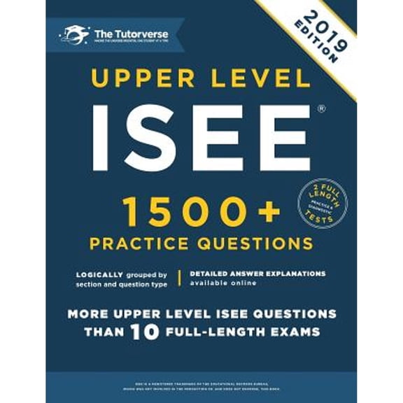 Pre-Owned Upper Level ISEE: 1500+ Practice Questions (Paperback) 1515297357 9781515297352