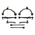 thumbnail image 1 of Upper & Lower Control Arms + Outer & Inner Tie Rod Ends Front Suspension 8 Pieces Kit Fits select: 1989-1997 FORD THUNDERBIRD, 1989-1997 MERCURY COUGAR, 1 of 10