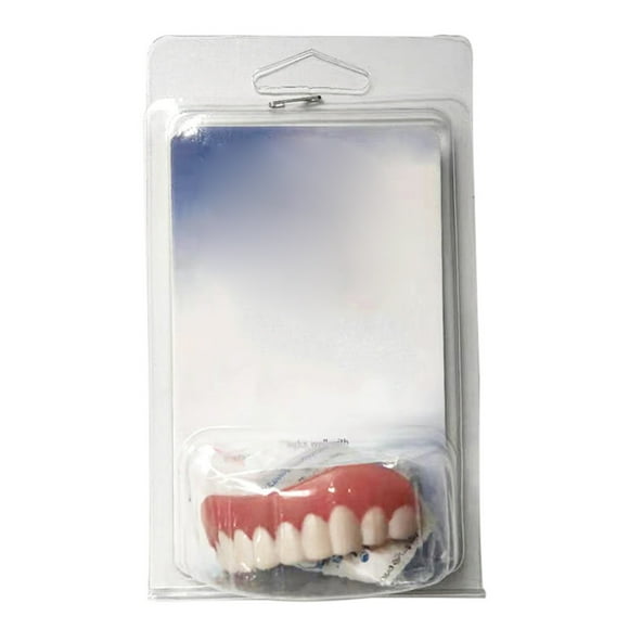 Upper/Lower False Tooth Cover Perfect Snap on Smile Veneers Comfort Fake Teeth Instant Smile Teeth Cosmetic Tool