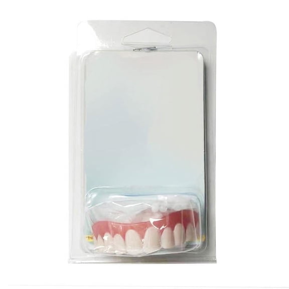 Upper/Lower False Tooth Cover Perfect Snap on Smile Veneers Comfort Fake Teeth Instant Smile Teeth