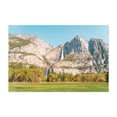 thumbnail image 1 of Upper and Lower Yosemite Falls - California Photography Waterfall Nature Landscape Mountain Scenic Wilderness Autumn Unframed Wall Art Print 40 x 60 inches, 1 of 7