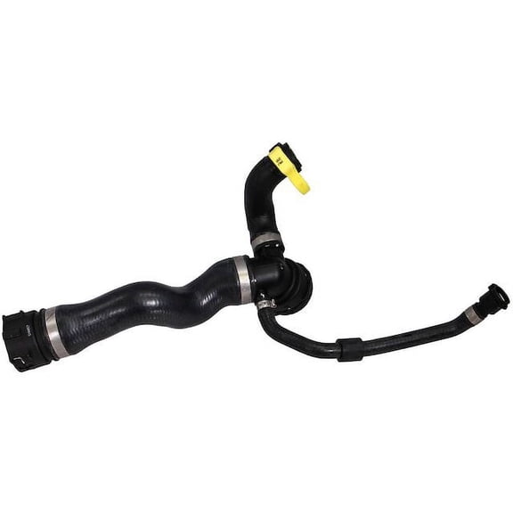 Upper - Main Radiator Radiator Hose - Compatible with 2011 - 2016 BMW 535i 3.0L 6-Cylinder 2012 2013 2014 2015