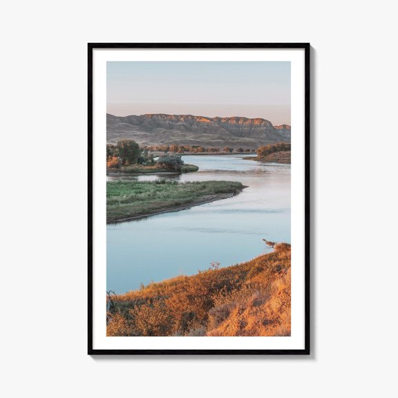 Upper Missouri River Breaks National Monument Fine Art Photo Print Judith Landing Montana, Unframed Paper Print