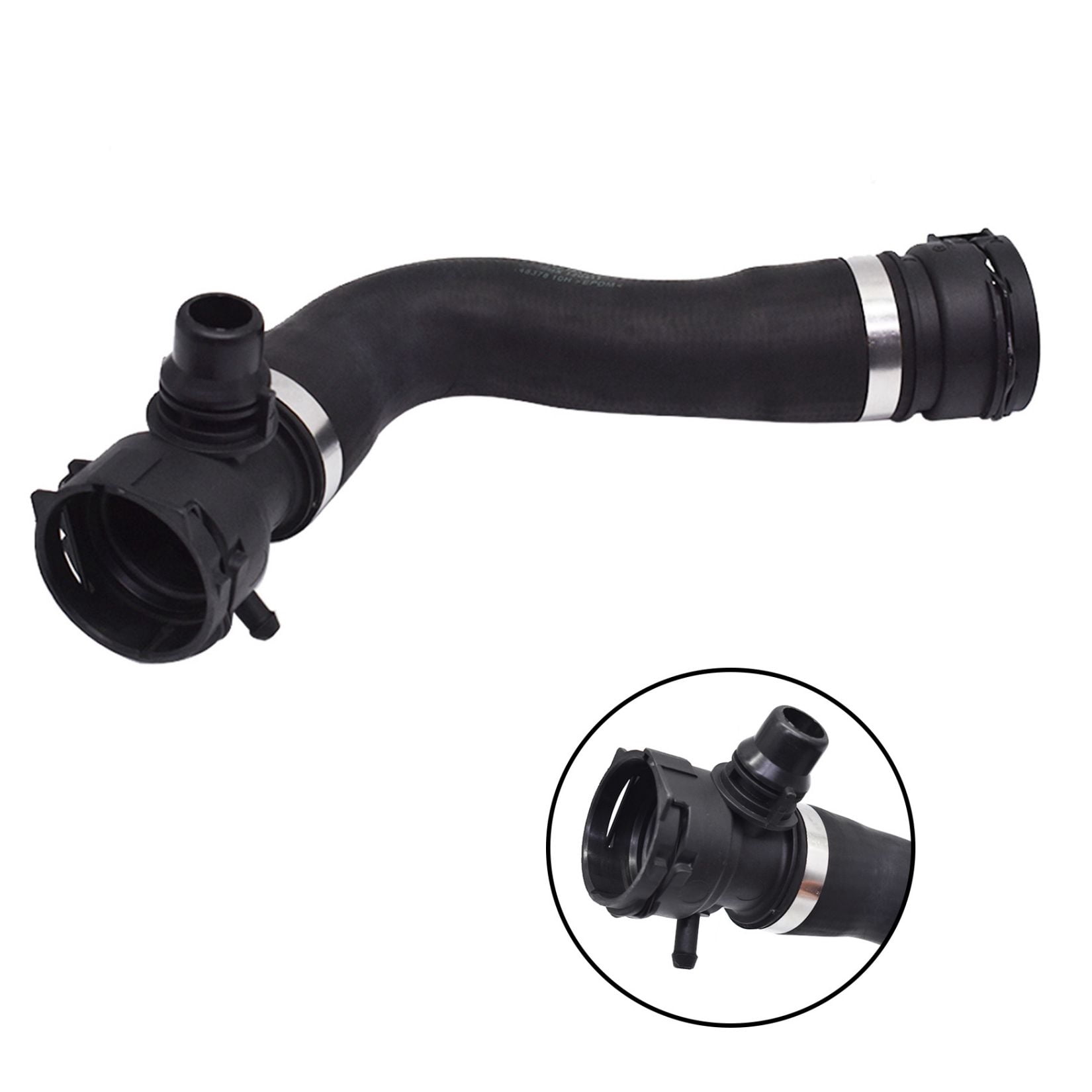 Upper Radiator Coolant Hose 17127540127 Replacement for BMW 135i 