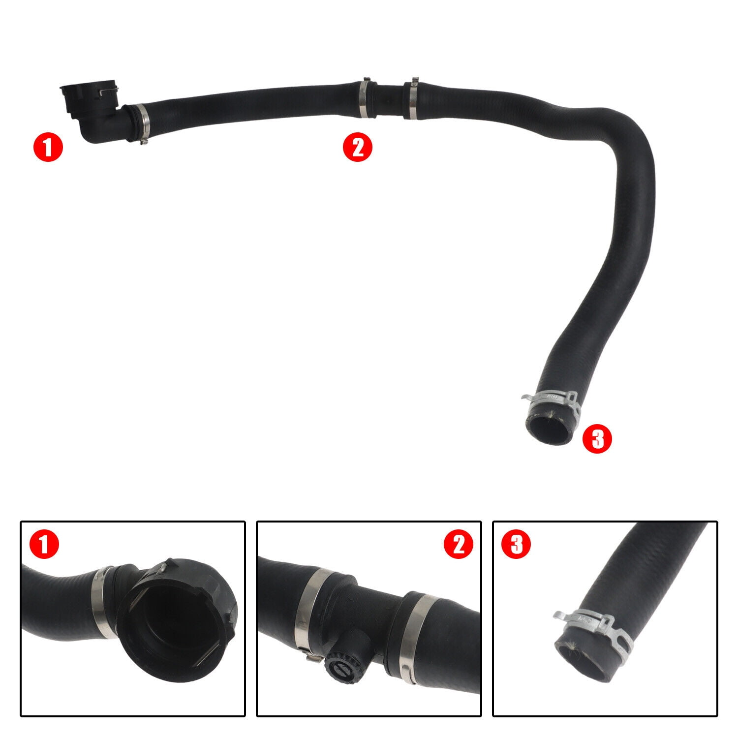 Upper Radiator Coolant Hose Pipe for 20132014 Land Rover LR2 Range