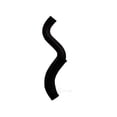 thumbnail image 1 of Upper Radiator Hose - Compatible with 2012 - 2017 Fiat 500 2013 2014 2015 2016, 1 of 2