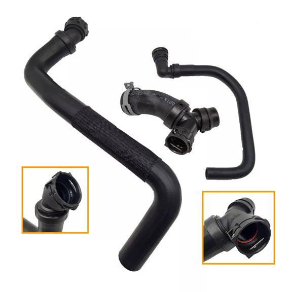 Upper Radiator Hose Y-Connector, Lower Degaus Fit 2011-2020 Ford F150 5.0L New